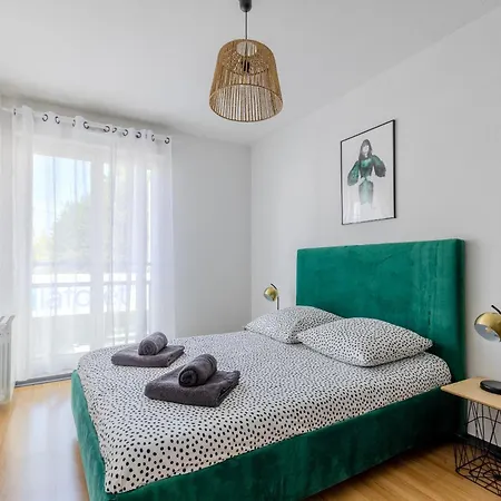 Apartamento L'ecrin D'emeraude - Parking -airport 15min *