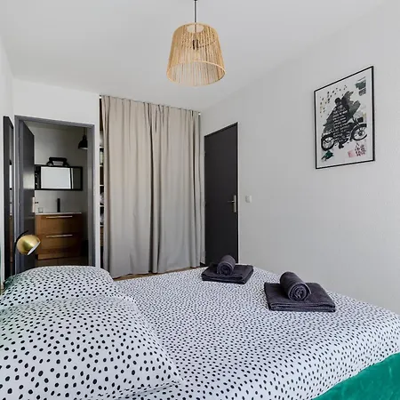 Apartamento L'ecrin D'emeraude - Parking -airport 15min *