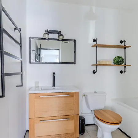 Apartamento L'ecrin D'emeraude - Parking -airport 15min Mérignac