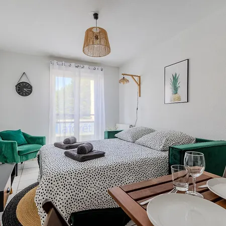 L'ecrin D'emeraude - Parking -airport 15min Apartamento Mérignac